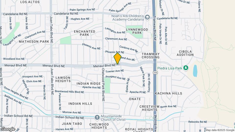 12120 Menaul Blvd NE Map and Location Details