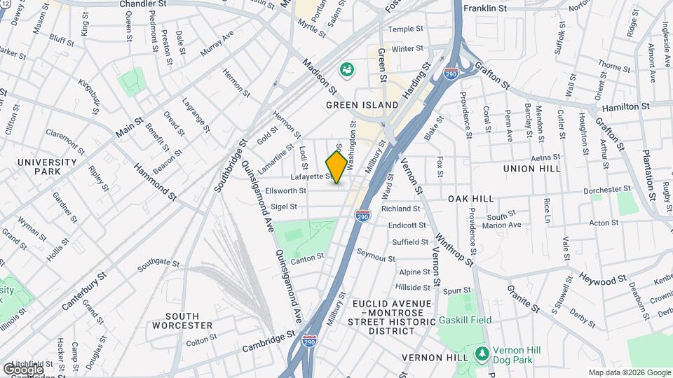 18 Ellsworth St Mapa y Detalles de la Ubicación