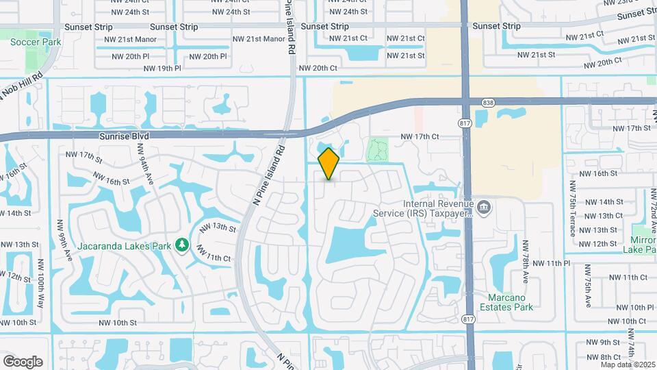 1620 NW 87th Terrace Map and Location Details