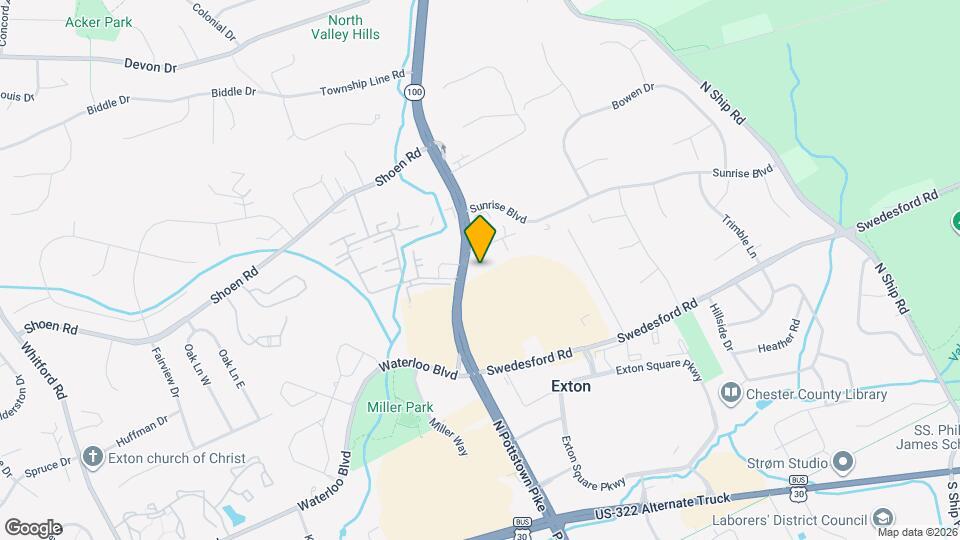 The Flats on 100 Map and Location Details