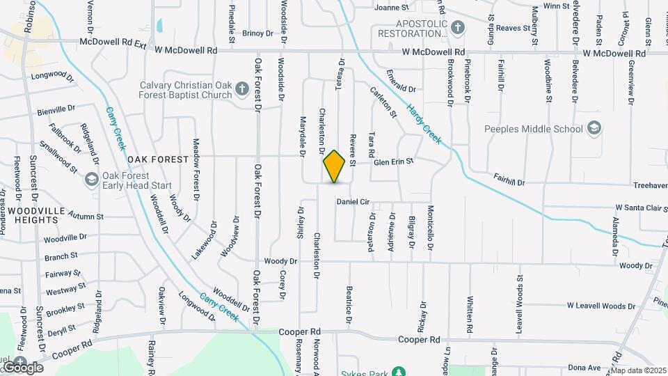 1223 Marydale Dr Map and Location Details