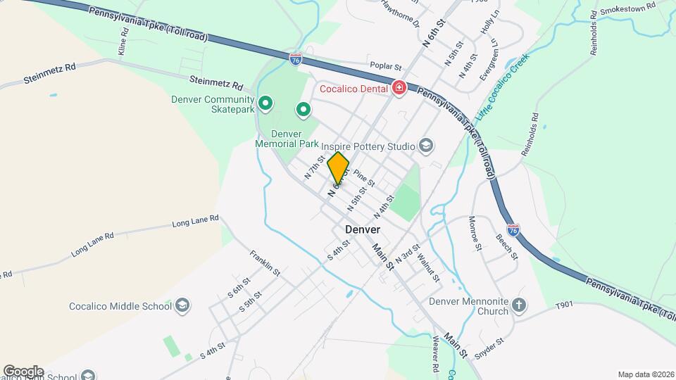 534 Walnut St, Unit Apt 2 Map and Location Details