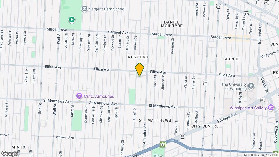 519 Burnell St Map and Location Details