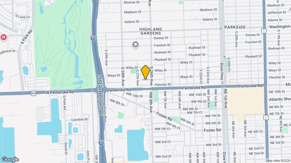 2628 Fletcher Ct Map and Location Details