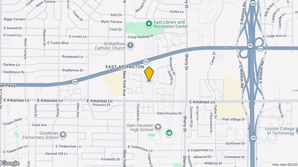 2007 Springcrest Dr, Unit 0709 Map and Location Details