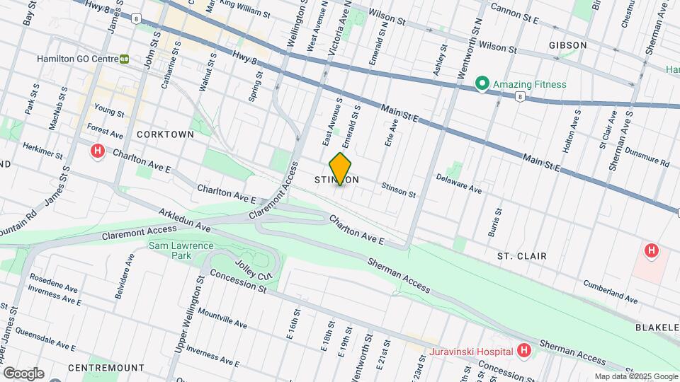 Modern and beautifully finished 1-bedroom, Map and Location Details