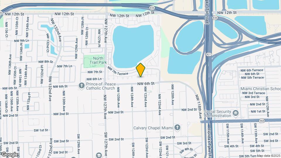 660 NW 123rd Ave Map and Location Details
