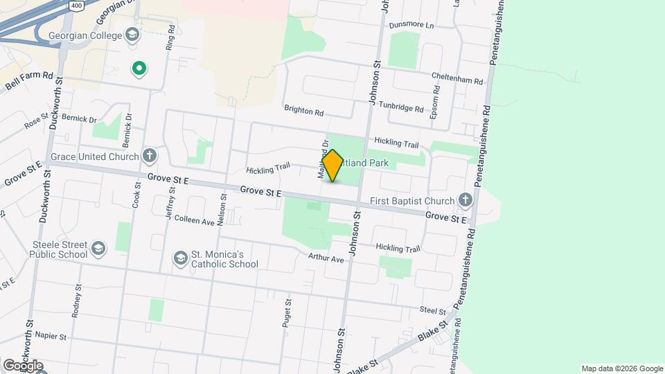 21 Maitland Dr Map and Location Details