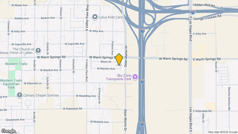 3310 W Mardon Ave Map and Location Details