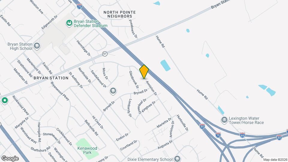 568 Anniston Dr Map and Location Details