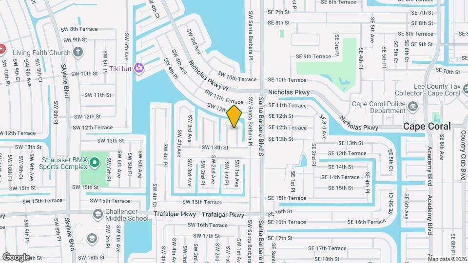 1208 SW 1st Ave Mapa y Detalles de la Ubicación