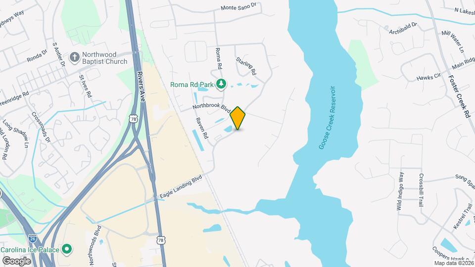 1512 Eagle Landing Blvd Map and Location Details