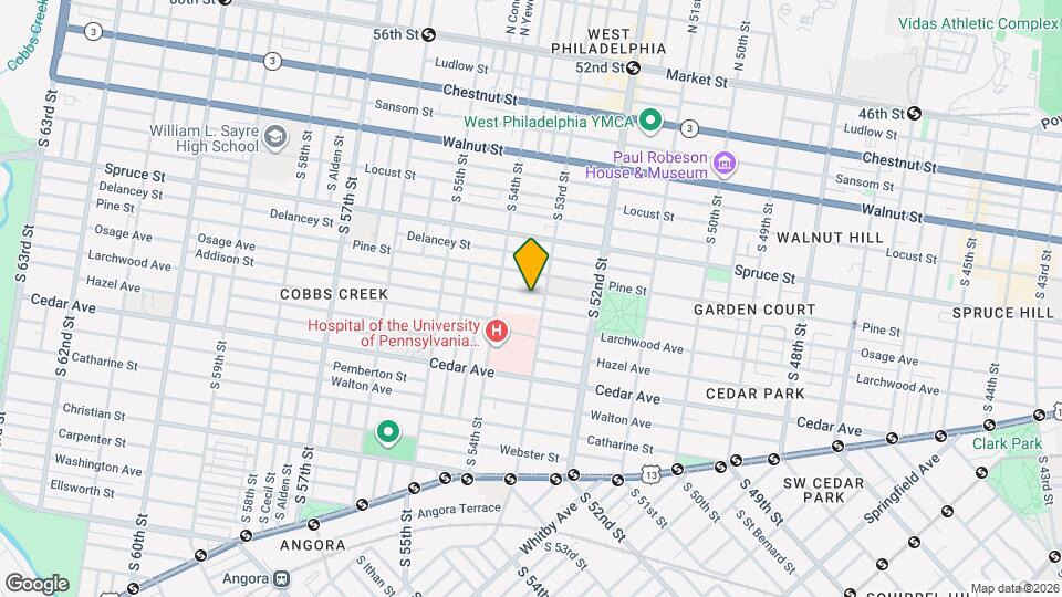 5314 Osage Ave Map and Location Details