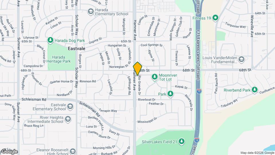 6825 Rio Grande Dr Map and Location Details
