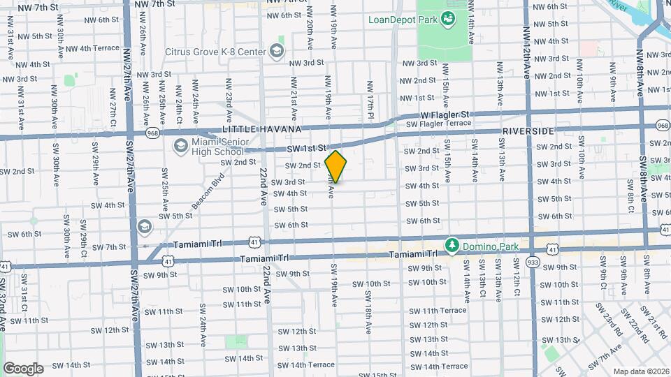 1885 SW 4th St Map and Location Details