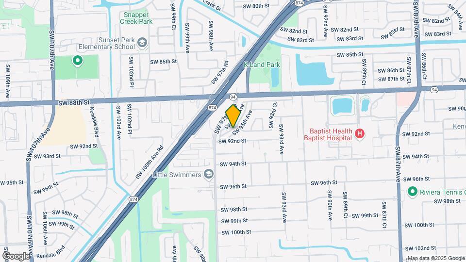 9150 SW 95th Ave Map and Location Details