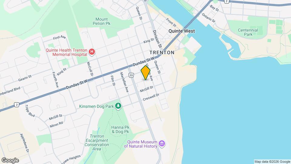 103 Shuter St Map and Location Details