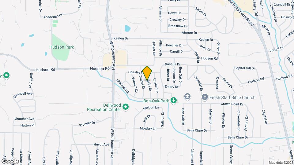 10305 Reba Dr Map and Location Details