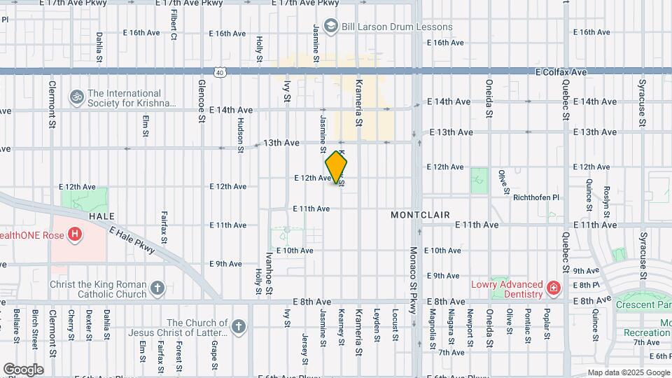 1139 Kearney St Map and Location Details