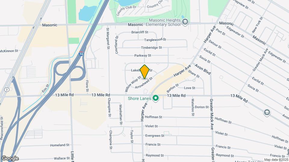 21531 Arrowhead St Mapa y Detalles de la Ubicación