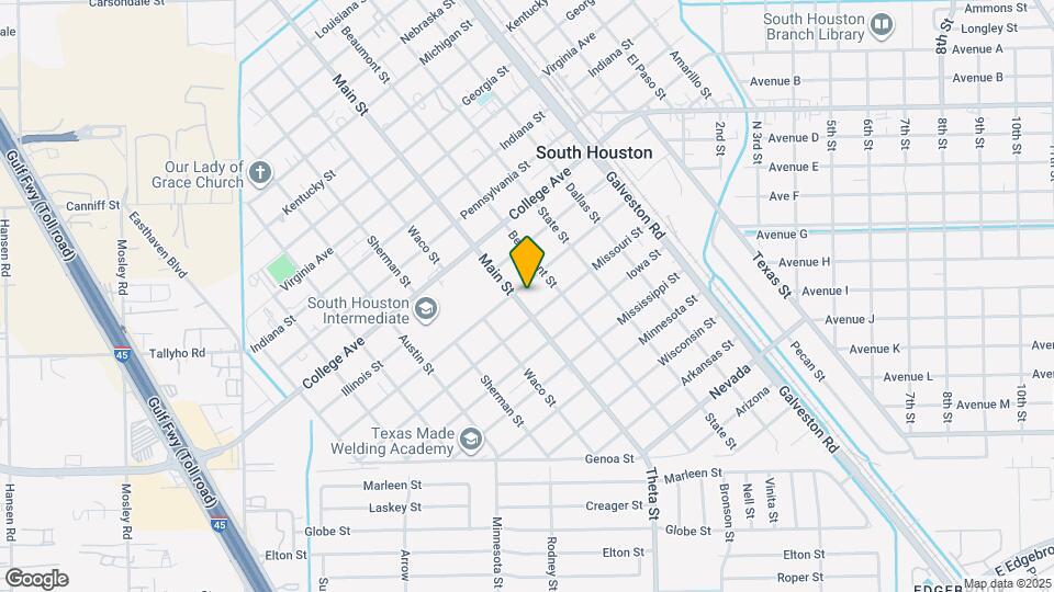 814 Washington St Map and Location Details