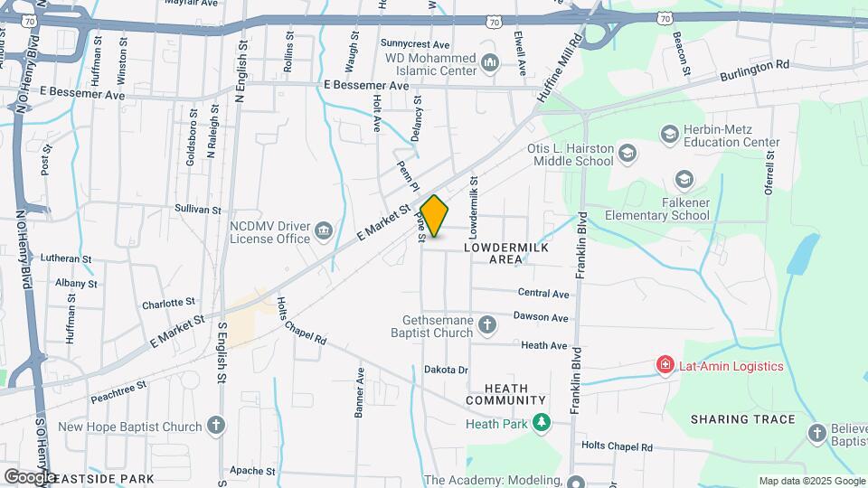 3601 Busic Ave, Unit 3601-A Map and Location Details