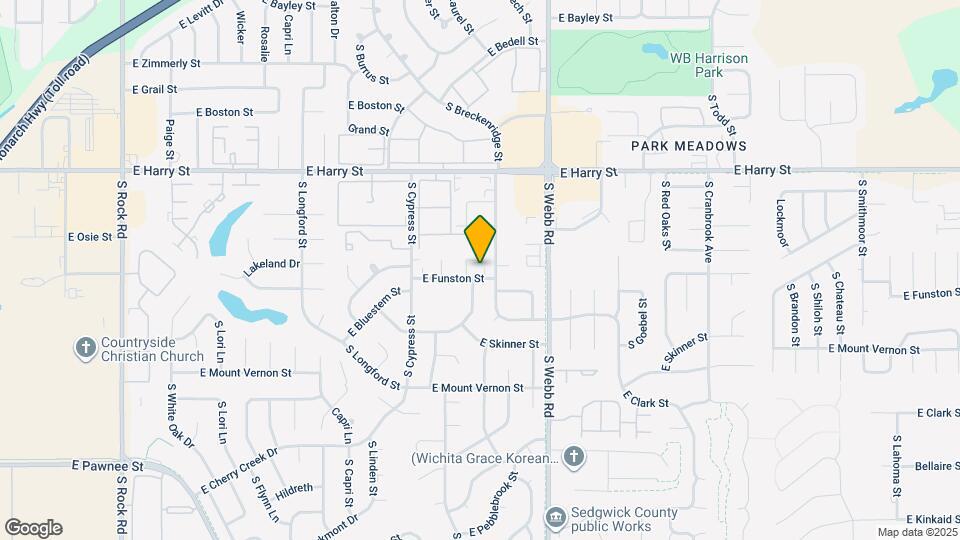 9316 E Funston St Map and Location Details