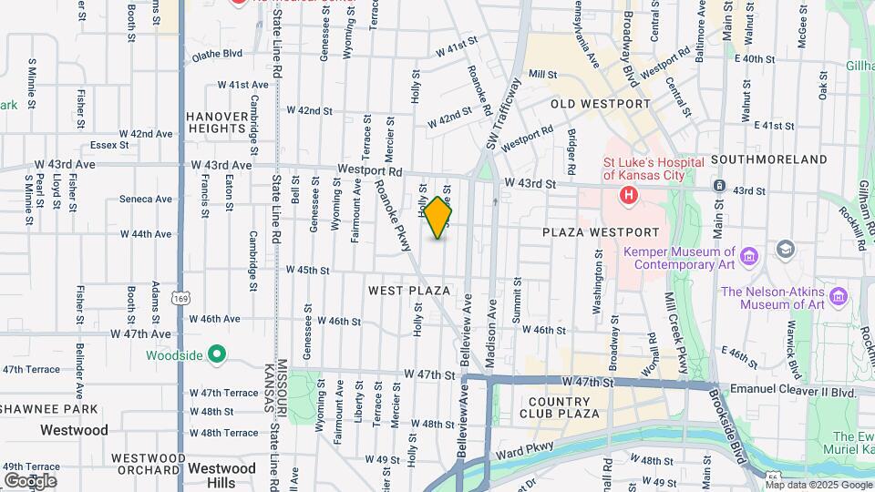 4420 Jarboe St Map and Location Details