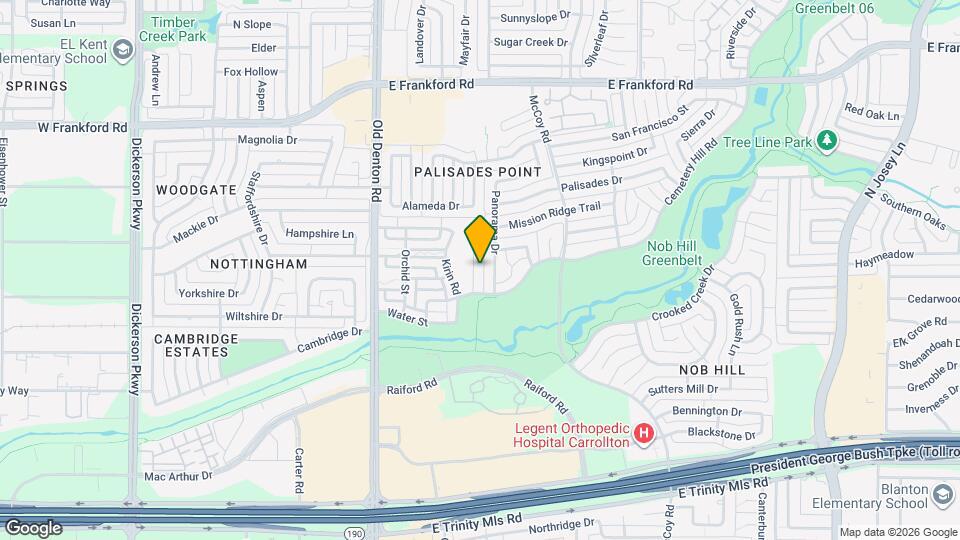 2846 Lotus St Map and Location Details