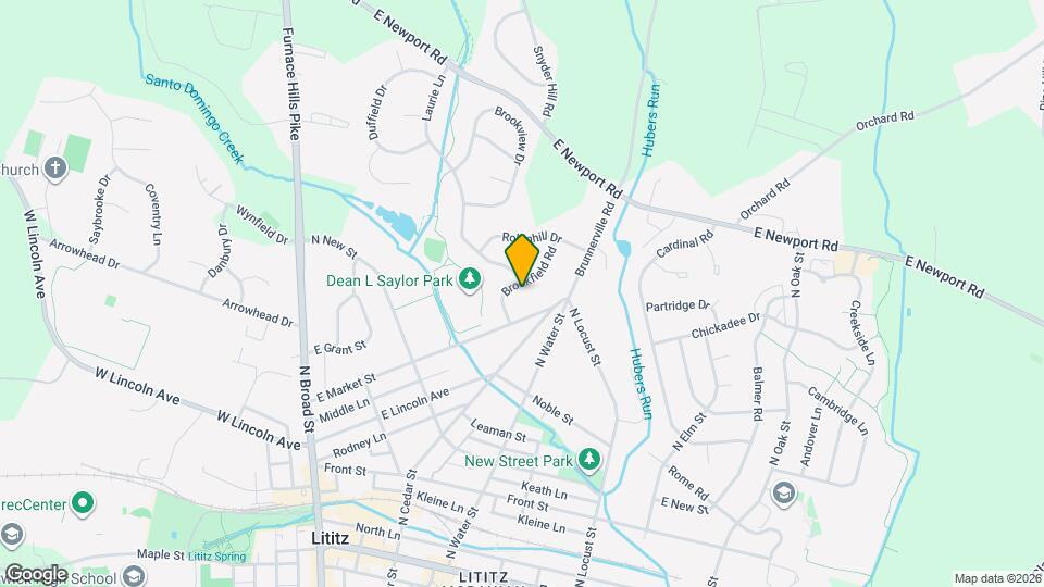 38 Brookfield Rd Map and Location Details