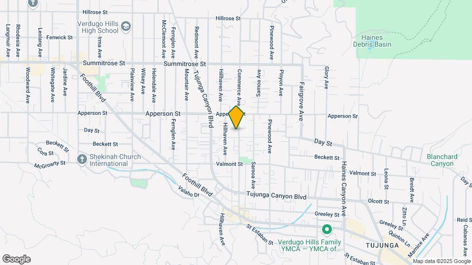 10213 Commerce Ave Map and Location Details