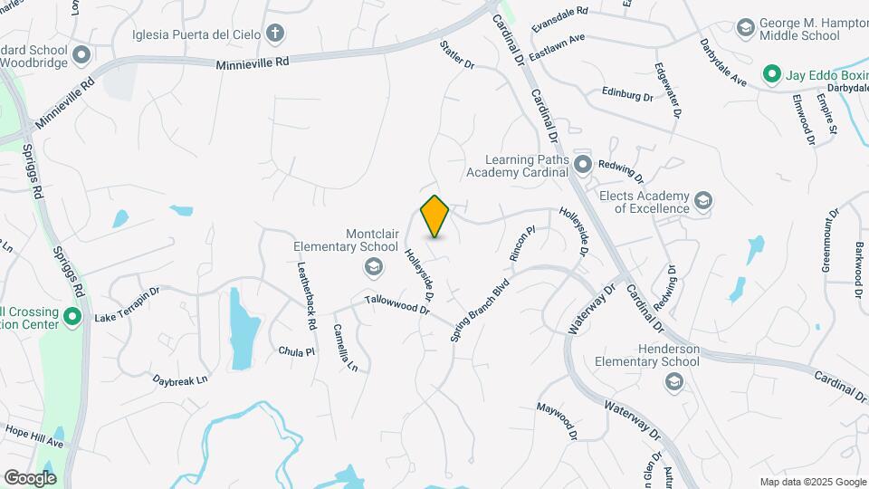15017 Oak Crest Ct Map and Location Details