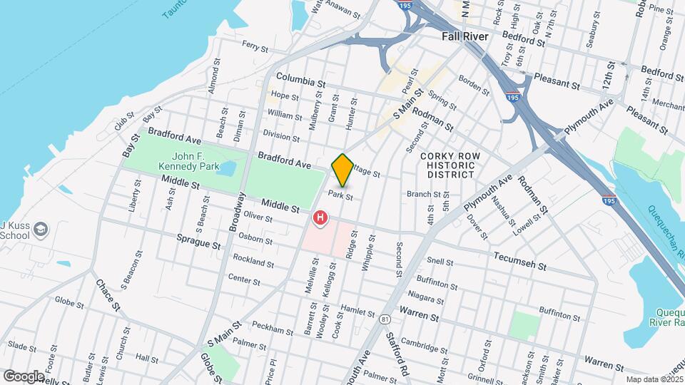 58-60-60 Park St Map and Location Details