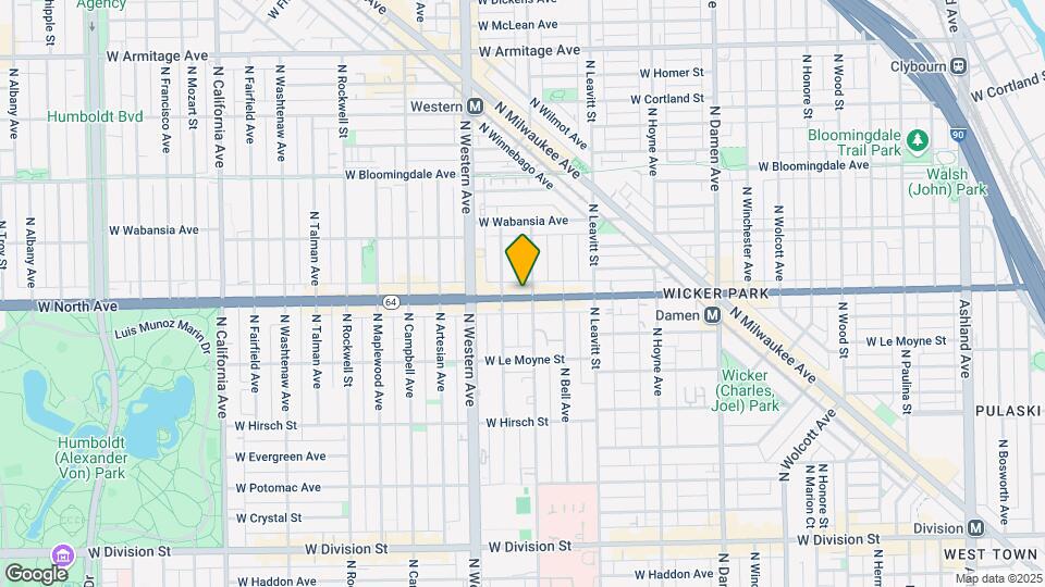 2308 W North Ave Mapa y Detalles de la Ubicación