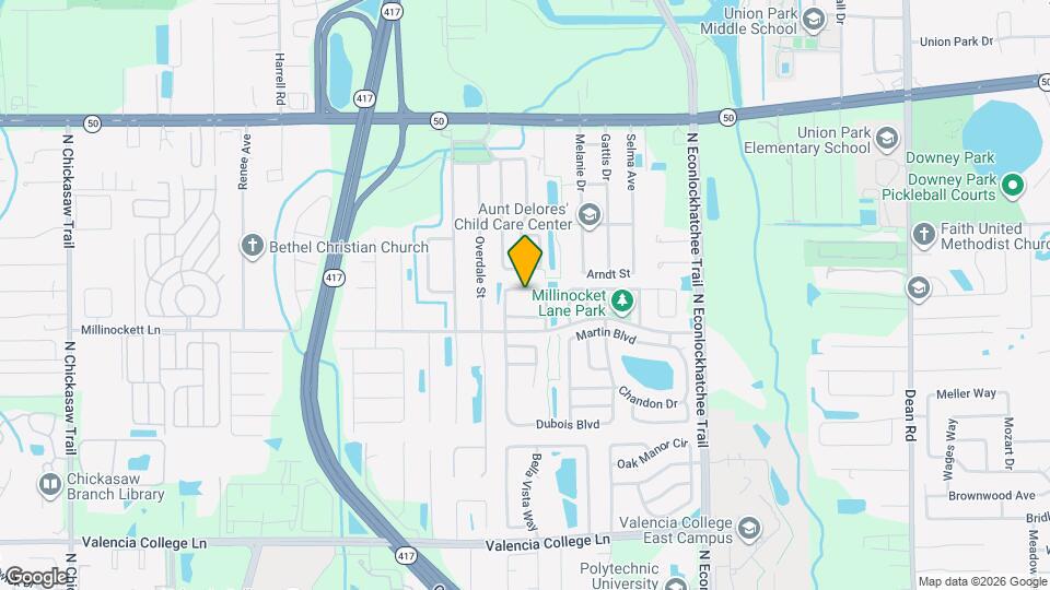 1247 Holly Springs Cir Map and Location Details