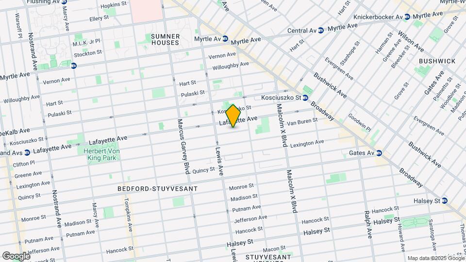 299 Van Buren St Map and Location Details