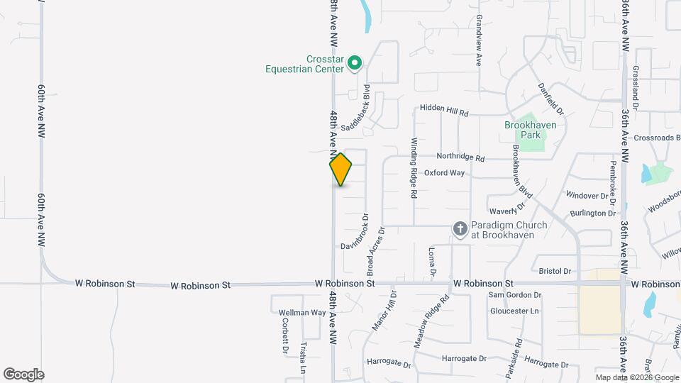 4721 Persimmon Ct Map and Location Details