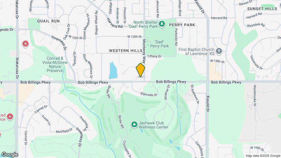 3904 Bob Billings Pkwy Mapa y Detalles de la Ubicación