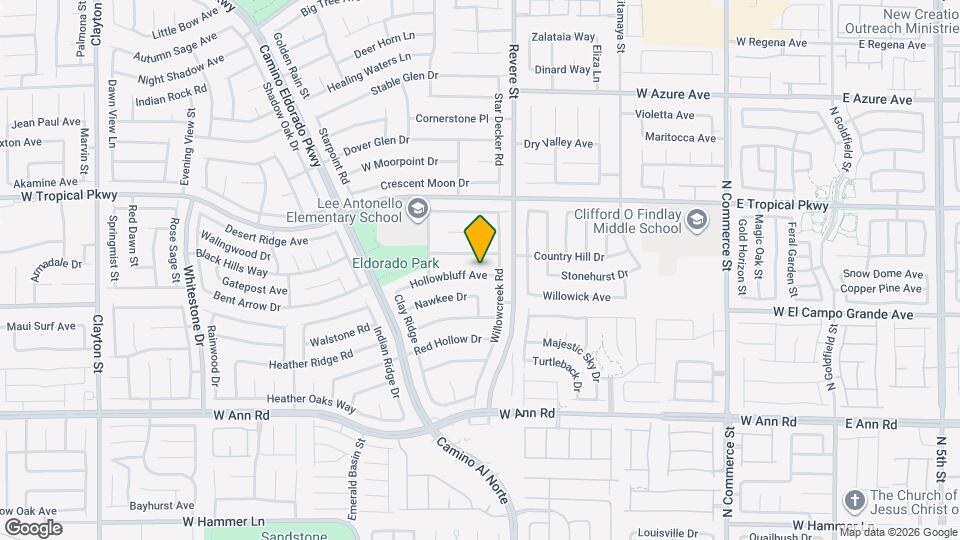 910 Hollowbluff Ave Map and Location Details
