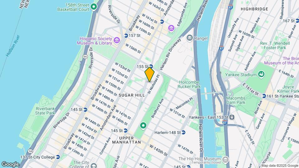 400 W 153rd St Map and Location Details