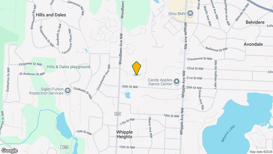 4646 Castlebar St NW Map and Location Details