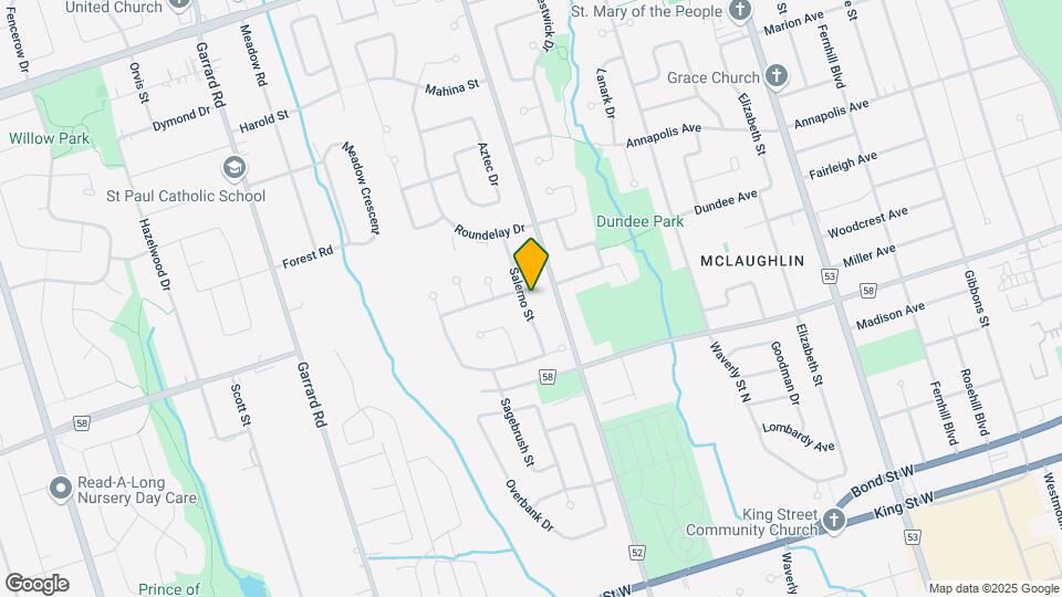 313 Salerno St Map and Location Details