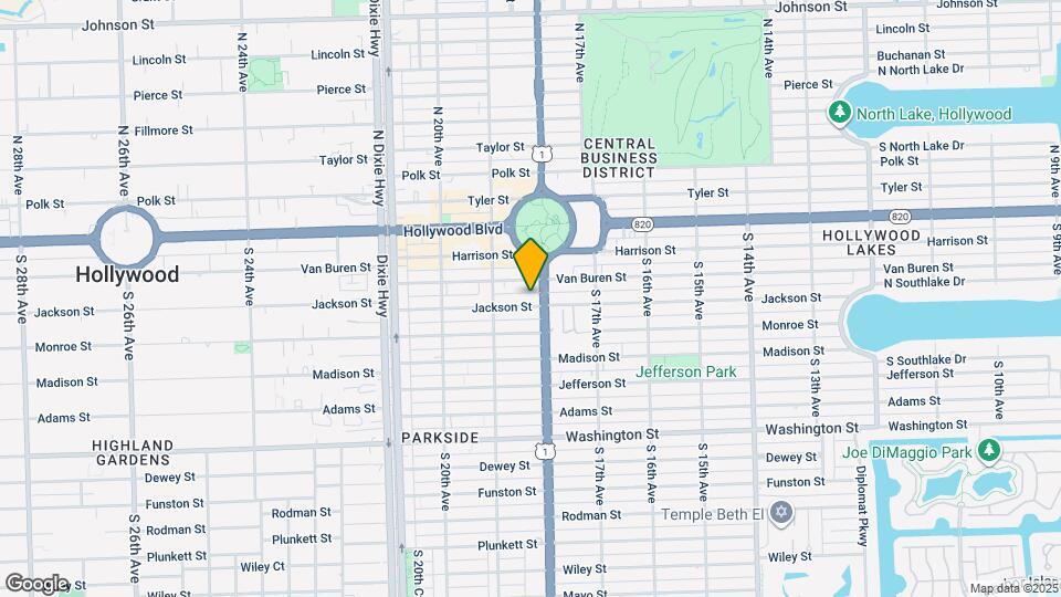 1809 Jackson St Map and Location Details