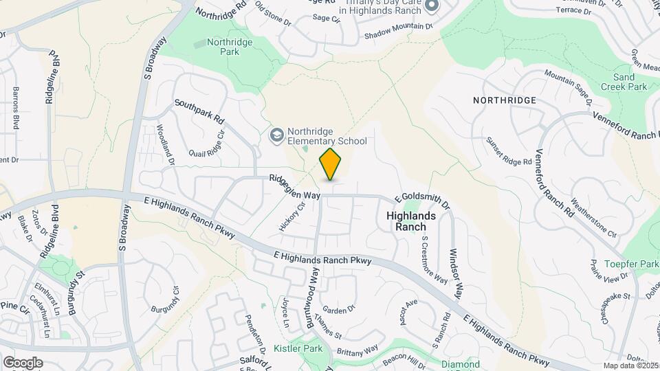 981 Conifer Ct Map and Location Details