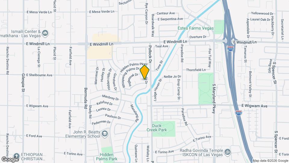760 Thousand Oaks Dr Map and Location Details