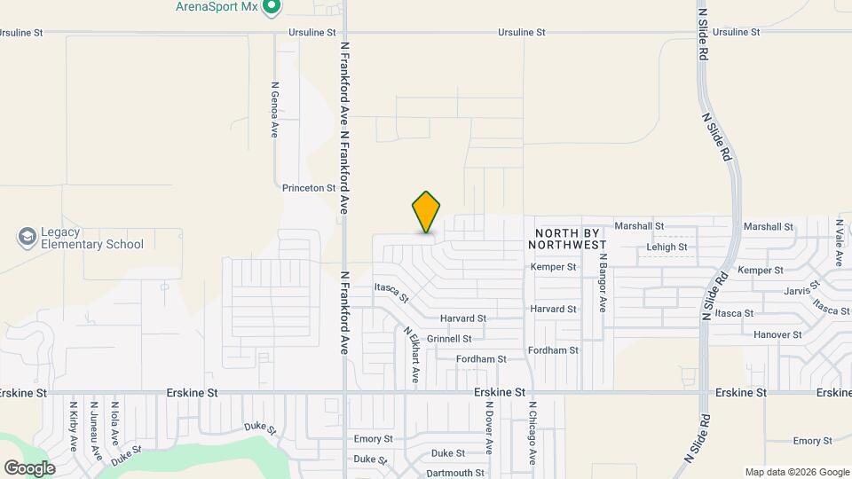 5636 Lehigh St Map and Location Details