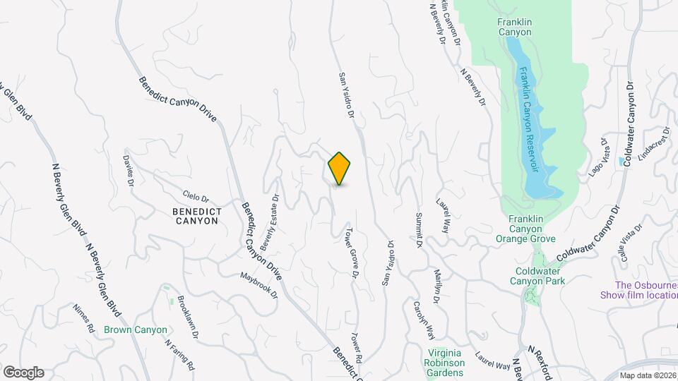 9894 Beverly Grove Dr Map and Location Details