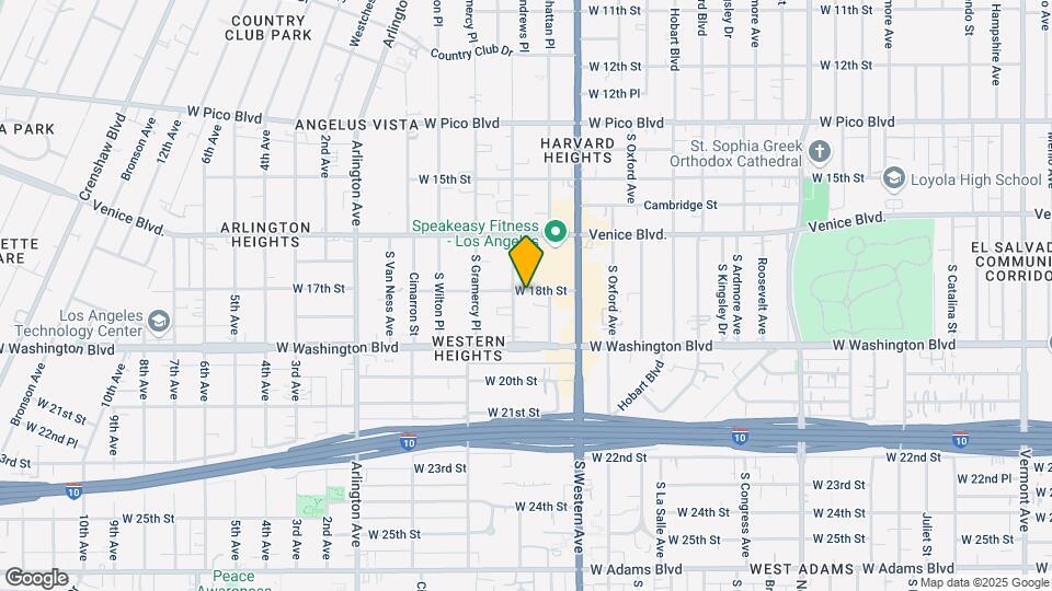 2360 W. 18th St Map and Location Details