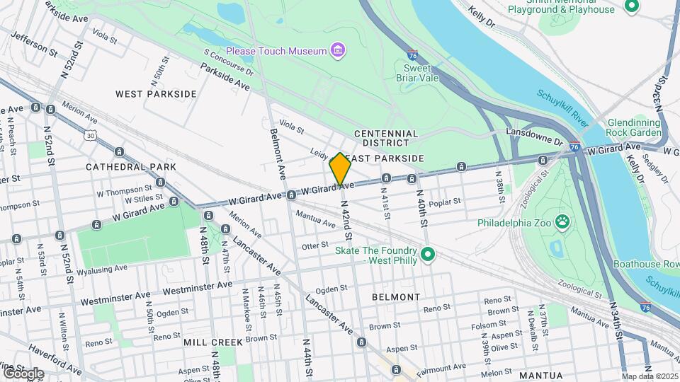4200 W Girard Ave Mapa y Detalles de la Ubicación
