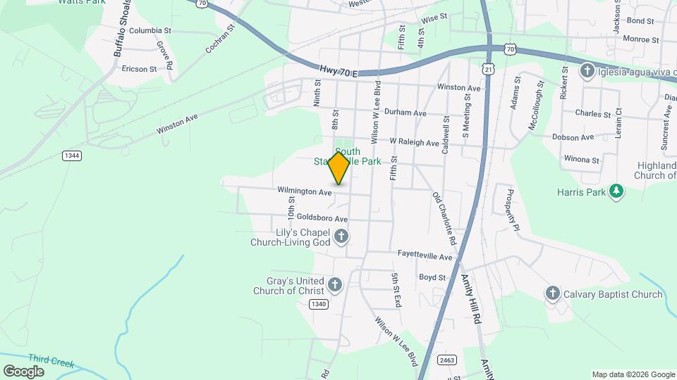 714 Wilmington Ave Map and Location Details